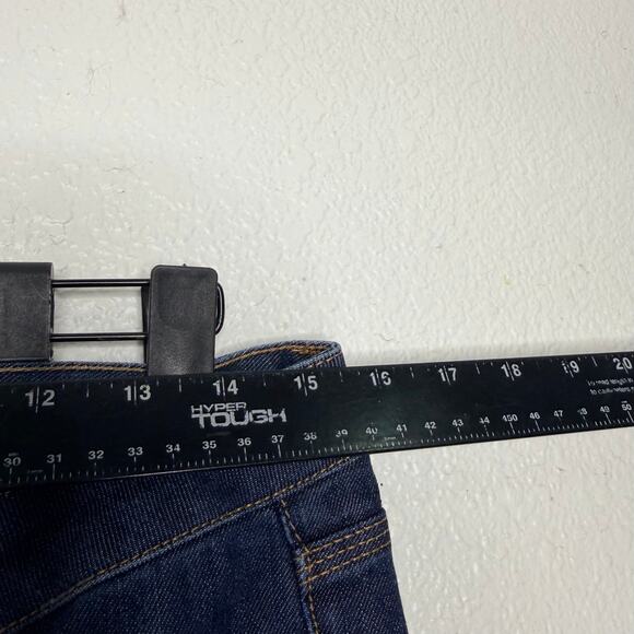 New York & Company Womens Jeans Size 10 Low Rise Bootcut Curvy Dark Wash Denim - Picture 5 of 13